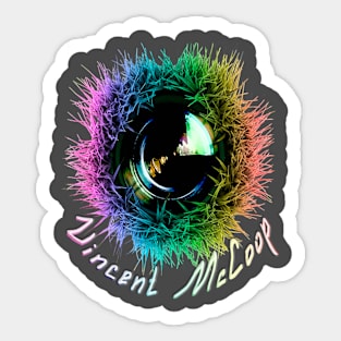 Photographer's rainbow lens Sticker